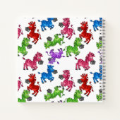 Dromerige zebrawereld notitieboek (Achterkant)