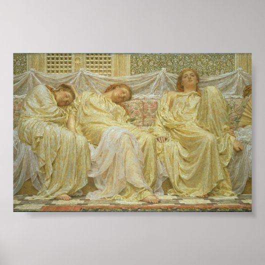 Dromers - Albert Joseph Moore Poster (Voorkant)