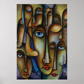 Dromers door Michael Lang Poster