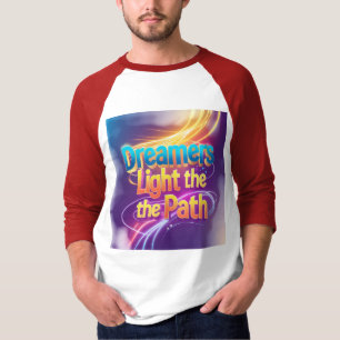 Dromers verlichten het pad: etherisch Inspirerend T-shirt