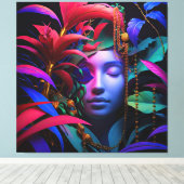 Drömlik Natur och Mystik – Surrealistisk Konst  Canvas Afdruk (Insitu (Houten vloer))