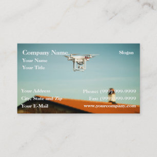 Dron boven daken visitekaartje