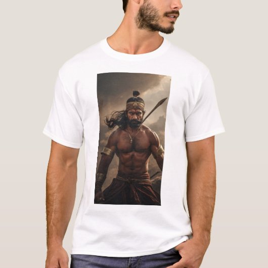 Dronacharya: Goeroe van Mahabharata T-shirt (Voorkant)