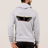 Drone Aviator fleece jogger Hoodie (Achterkant)