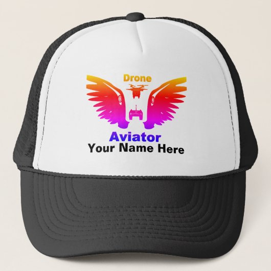 Drone Aviator Trucker Pet (Voorkant)
