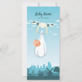 Drone Baby Faire-part de naissance (Devant)