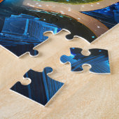 Drone City Shot 2 Le Daily Jigsaw puzzle récent (Côté)