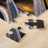 Drone City Shot 4 Fotopuzzels Internet Jigsaw Legpuzzel (Zijkant)