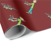 Drone Flying Cadeaupapier (Rol Hoek)