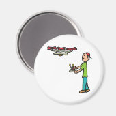 Drone Flying Magneet (Voorkant / Achterkant)