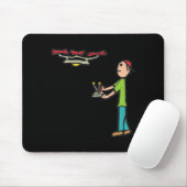 Drone Flying Muismat (Met muis)