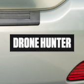 Drone Hunter Bumpersticker (Op auto)