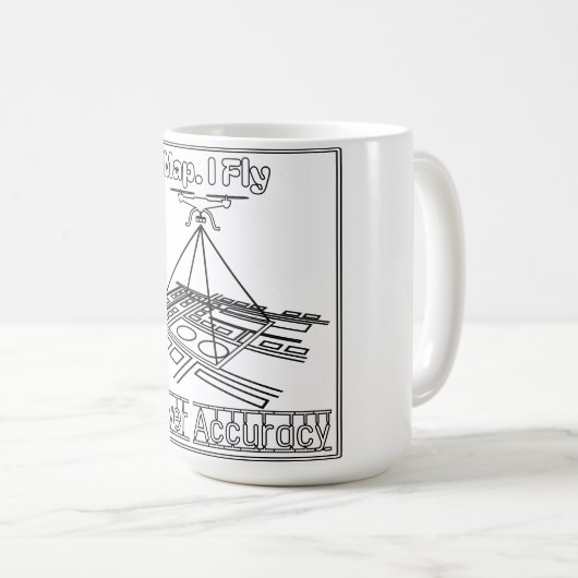 Drone Mapper Mug (Devant droit)
