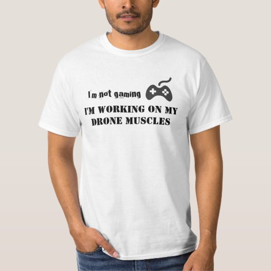 Drone Muscles T-shirt (Voorkant)