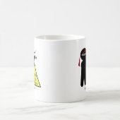 Drone Ninja op het werk Koffiemok (Center)