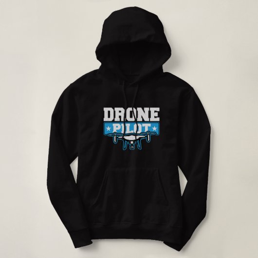 Drone Operator Grappige Quadcopter Drone Pilot Hoodie (Design voorkant)
