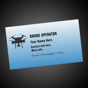 Drone-operator Visitekaartje