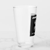 Drone piloot bier glas cadeau met aangepaste naam (Rechts)