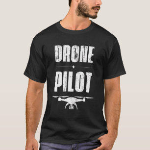 Drone piloot vliegen drone luchtvaart t-shirt