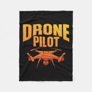 Drone Pilot Art Voor Mannen Vrouwen Drone Liefhebb Fleece Deken