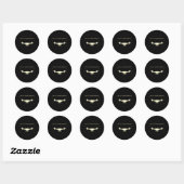 Drone Pilot Build Crash Herhalen Ronde Sticker (Vel)