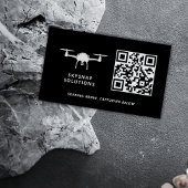 Drone Pilot Fotografie Aangepaste QR Code Logo Zwa Visitekaartje