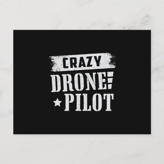 Drone Pilot Quadcopter Drones FPV Camera Gift Briefkaart (Voorkant)