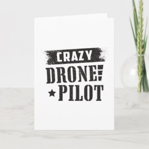 Drone Pilot Quadcopter Drones FPV Funny Gift Kaart