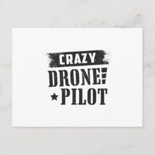 Drone Pilot Quadcopter Drones FPV Grappig cadeau Briefkaart