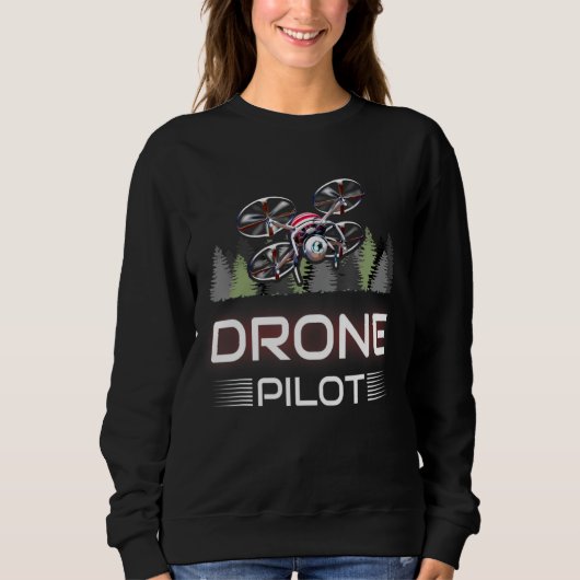 Drone Pilot Quadcopter-racecamera-drone Trui (Voorkant)