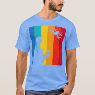 Drone Pilot  Retro Drone Gifts T-shirt
