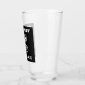 Drone-pilote en verre de bière cadeau avec nom per (Gauche)
