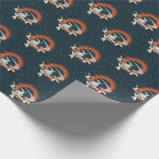 Drone Racing Cadeaupapier (Hoek)