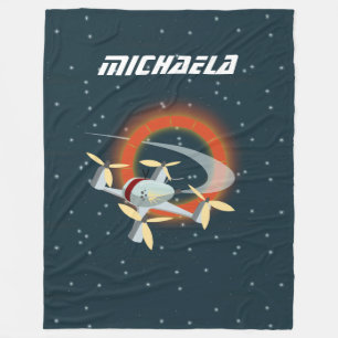 Drone Racing Fleece Deken