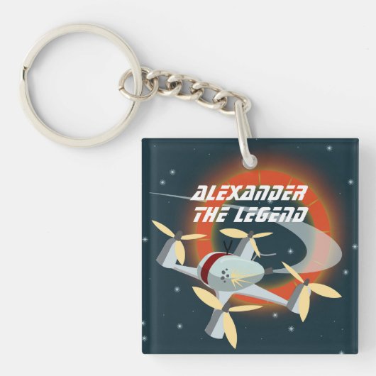 Drone Racing Sleutelhanger (voorkant)
