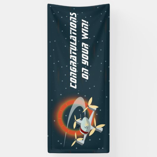 Drone Racing Spandoek (Verticaal)