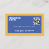 Drone Service Aangepaste QR Visitekaartje (Achterkant)