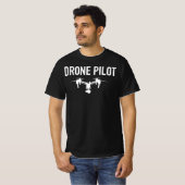 Drone UAV UAS FAA Quadcopter Pilot Part 107 T-shirt (Voorkant volledig)