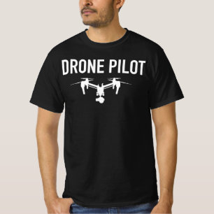 Drone UAV UAS FAA Quadcopter Pilot Part 107 T-shirt