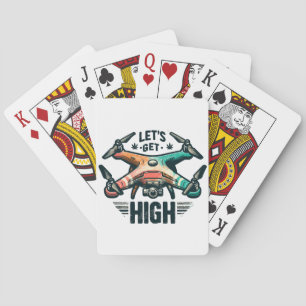 Dronepiloot Pokerkaarten