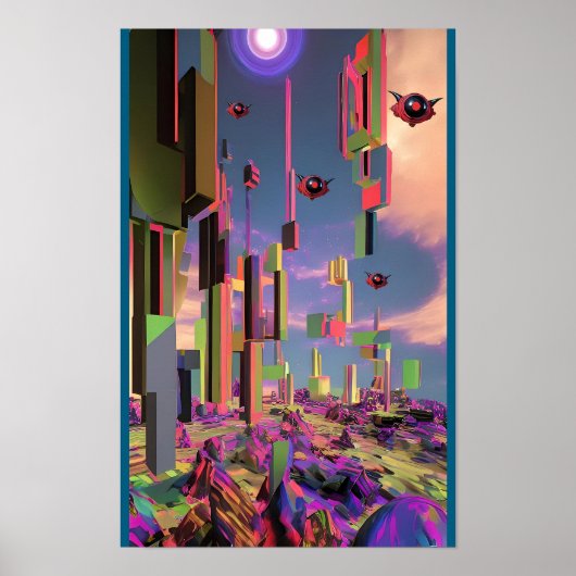 Drones uit de hel poster (Voorkant)