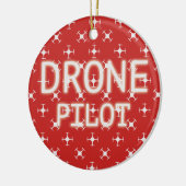 Drong-piloot Keramisch Ornament (Links)