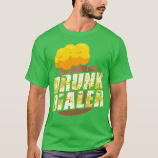 Dronken beller Funny Alcohol drinkontwerp T-shirt