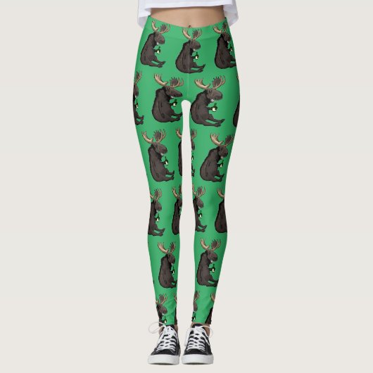 Dronken Eland Leggings (Voorkant)