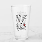 Dronken en helder hert glas (Voorkant)