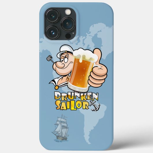 dronken matroos | Case-Mate iPhone case (Achterkant)