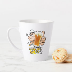 dronken matroos   Latte Mok