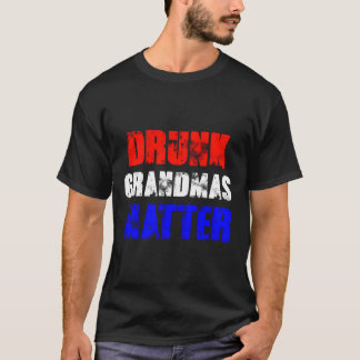 Dronken oma's doen ertoe 4 juli dames cadeau t-shirt