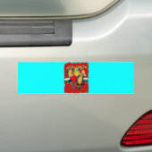 Dronken Papegaaien Bumpersticker (Op auto)