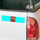 Dronken Papegaaien Bumpersticker (Op Truck)